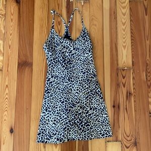 Outdoor Voices Exercise Dress- Leopard